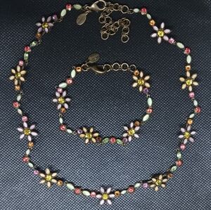 Sorrelli necklace and bracelet bundle